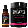 Kit Collagen Booster (41% OFF): 1 Serum Vit C 30ml + 1 Colágeno Hidrolizado 500g