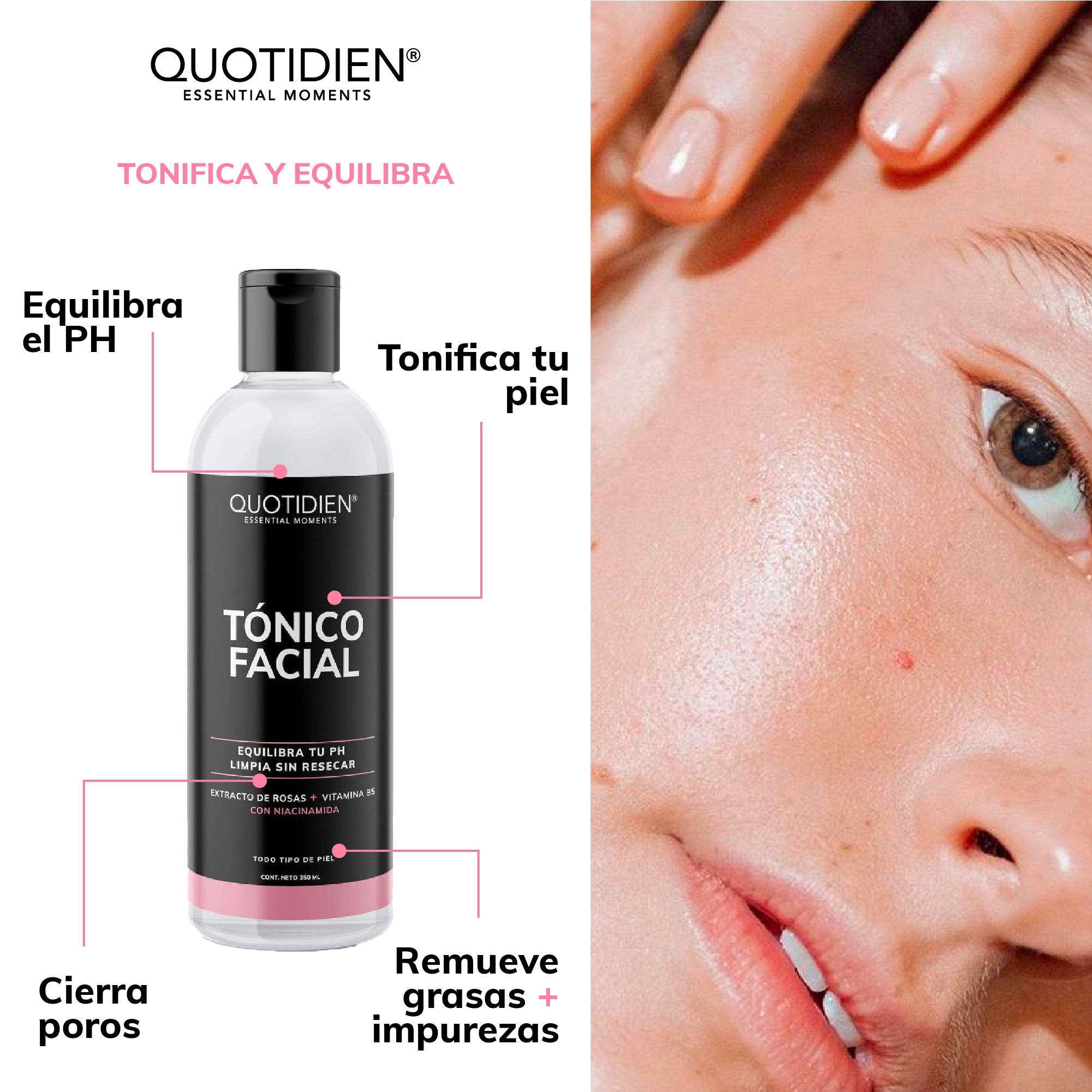 Kit Piel Deslumbrante (51% OFF) - Limpiador + Tónico + Serum Vitamina C + Serum Niacinamida + Serum Ácido Glicólico + Serum Ácido Hialurónico + Contorno de Ojos