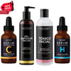 Kit 4 Pasos (24% OFF) : 1 Limpiador Facial 235 ml + 1 Tónico Facial 350 ml + 1 Serum Vitamina C 30ml + 1 Serum Ácido Hialurónico 30ml
