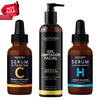 Kit Rostro Perfecto (19% OFF) - Limpiador Facial 235ml + Serum de Vitamina C 30ml + Serum de Ácido Hialurónico 30ml