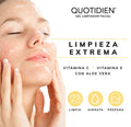 Gel Limpiador Facial con Vitamina C + Vitamina E + Aloe Vera - 80% Ingredientes Naturales - 235ml