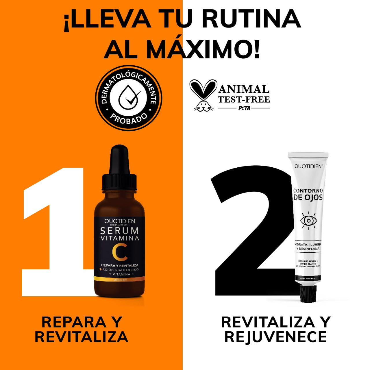 Kit Los Favoritos (34% OFF) - Serum Vitamina C 30ml + Contorno de Ojos 15ml