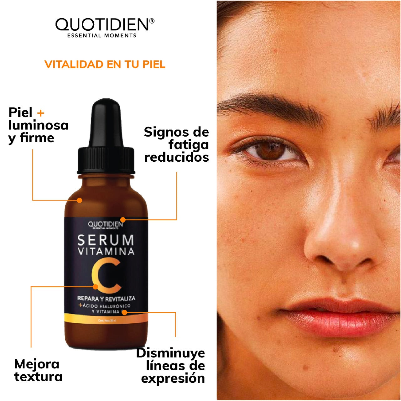 Kit Los Favoritos (34% OFF) - Serum Vitamina C 30ml + Contorno de Ojos 15ml